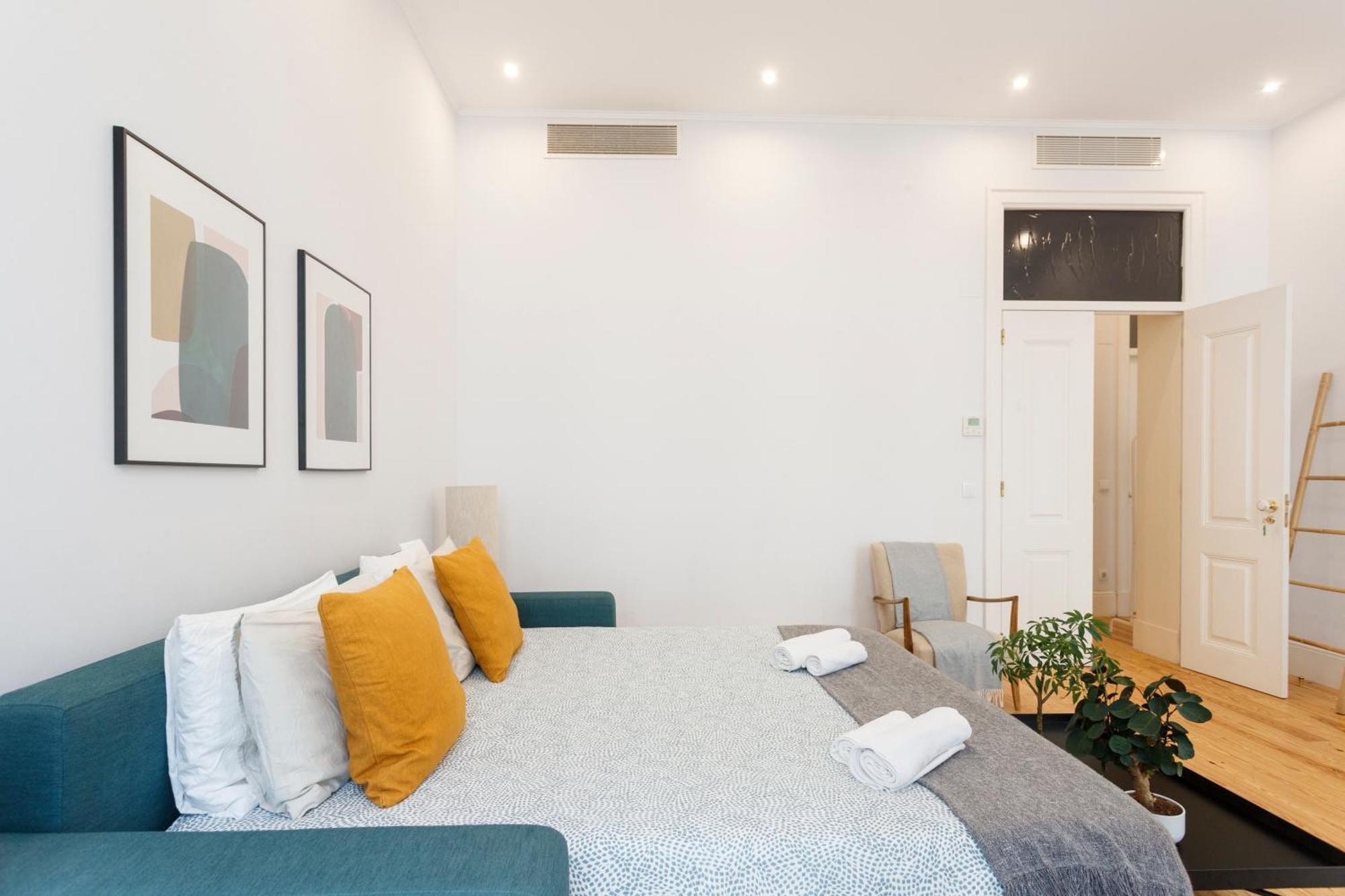 Gasthof In Shared In Modern In Downtown Lissabon